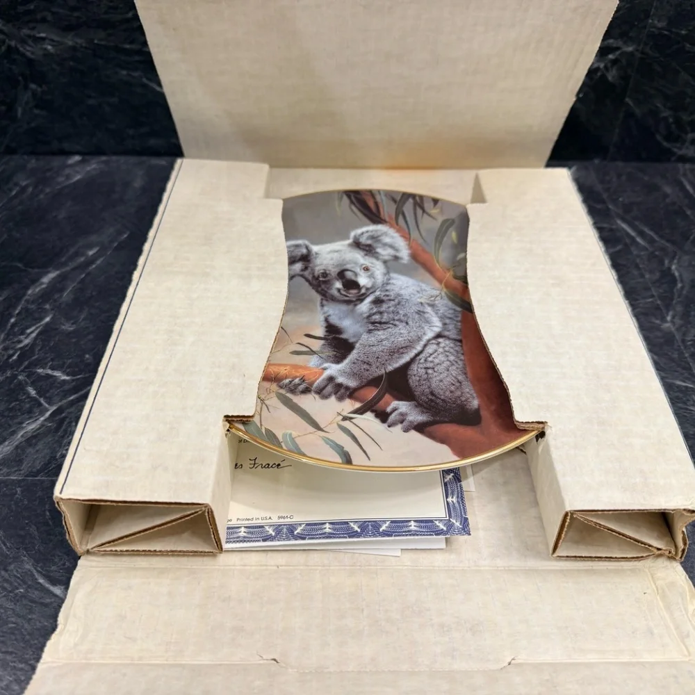 W.L. George “The Koala” by Charles Frace Collector Plate